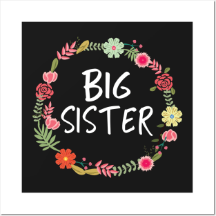 Big Sister Floral Posters and Art